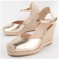 Montevita Wedge Espadrille Balenci4 Guld