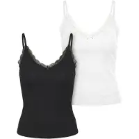 Urban Classics Tb7514a Ärmlös V-ringad T-shirt 2 Enheter