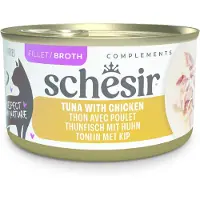 Schesir tonfisk och kyckling i buljong 70g