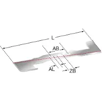 Ratioparts Reservkniv 22-758; 47 cm