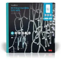 Nedis SmartLife Julbelysning | Istapp | Wi-Fi | Kall Vit | 400 LED's |