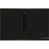 Bosch Serie 6 PVQ895H26E, Svart, Inbyggnad, 80 cm, Zon induktionshäll, Keramik, 4 zon(er)