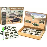 Leantoys Magnetiskt pussel med krigstema