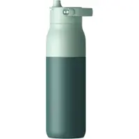 LARQ PureVis 2, 680 ml, Daglig användning, Fysisk träning, Vandring, Idrott, Grön, Rostfritt stål, Vuxen, Man / Kvinna
