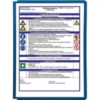 Durable Registerlomme Sherpa A4 rød (10 stk.)