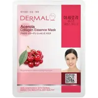 Super Merchant Dermal Kollagen Essensmask Ansiktsmask i Ark Acerola 23G