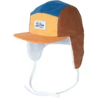 Lil' Boo Copenhagen Lil'Boo Copenhagen Keps - Corduroy - Yellow/Brown/Blue - - 50-53 cm - Keps
