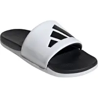 Adidas Strand-/badsko 'ADILETTE COMFORT 2.0' svart / vit