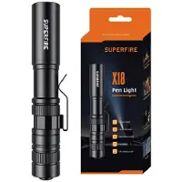 Superfire Ficklampa -X18; LED; 55 lm