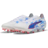Puma Ultra 6 Pro Fg/ag Christian Pulisic X Kidsuper - White/pink Lilac/dusky Blue Limited Edition, storlek 41
