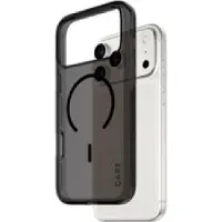 PanzerGlass CARE by  Smokey Case w. Black MagSafe iPhone 17 Pro Max, Mobilskal, Apple, Apple - iPhone 17 Pro Max, Svart