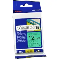 Brother - Rulle (1,2 cm) 1 kassett(er) bandlaminat - för P-Touch PT-1010, 1080, 1090, 1230, 1290, 1880, 2100, 2430, 2700, 2710, 9800, PT-GL-200