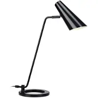 Markslöjd Skrivbordslampa Cal, Svart, Vardagsrum / matsal, Metall, Skandinavisk, Bordslampa