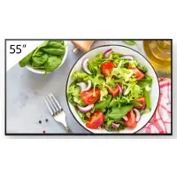 Sony Bravia Professional Displays - 55" Diagonal klass LED-bakgrundsbelyst LCD-skärm - digital skyltning - Android TV - 4K UHD (2160p) 3840 x 2160 ...