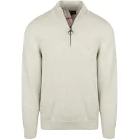 Barbour Tröja Half Zip Greige Beige Grå Storlek