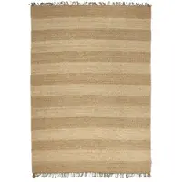Mjuk Classic Collection Stripes jutematta 250 x 350 cm natur