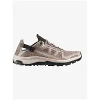 Salomon - Vandringsskor herr - Techamphibian 5 Walnut/Wrought Iro för Unisex - Storlek 41 1/3 - Beige