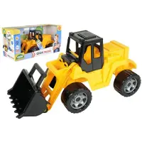 Lena GIGA TRUCKS 02048, Lastare, 3 År, Plast, Svart, Gul