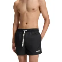 HUGO Swim shorts with contrast logo print