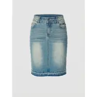 KOROSHI Kjol blå denim