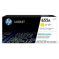 HP 655A Tonerkassett Gul