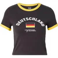 Levi's T-shirt 'Germany Ringer Tee' gul / svart / vit