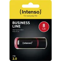 Intenso Business Line USB-minne 8 GB Svart, Röd 3511460 USB 2.0