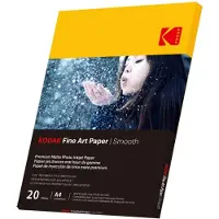 Kodak 21x29,7cm Matt Slätt Fotopapper 230g/m² 20 Ark