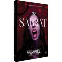 Renegade Game Studios Vampire: The Masquerade 5:e Utgåvan Rollspel Sabbat: Den Svarta Handen Källbok Version Engelska
