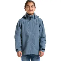 Didriksons Regnjacka - Piko - Blue Dimma - - 150 - Regnjacka
