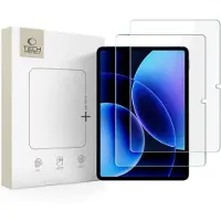 4kom.pl Tech-Protect Glass Fit+ härdat skyddsglas 2-pack för Xiaomi iPad 7 / 7 Pro / 8 / 8 Pro 11,2