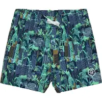 Color Kids Badshorts - Kål m. Tryck - - 3 år (98) - Badkläder