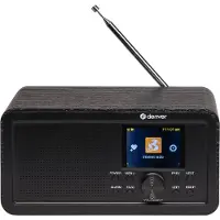 Denver Internet-bordsradio DIR-200 DAB+, FM, Internet Väckningsfunktion Svart