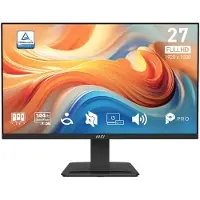 MSI Pro MP273DE E14A LED-skärm EEK C (A - G) 68.6 cm (27 tum) 1920 x 1080 pixel 16:9 1 ms DisplayPort, HDMI, VGA, Hörlursuttag IPS LED