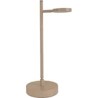 Näve LED bordslampa Lupa, dimbar, Creme / bärnsten, Vardagsrum / matsal, Metall, Modern, LED-bordslampa
