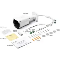 TP-LINK VIGI InSight S385PI, IP-säkerhetskamera, Utomhus, Kabel, 44 m, 120 dB, Vägg