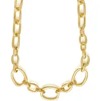 Luxenter Halsband - - Danli - Gult guld 18 karat - Förgyllt - Dam gul