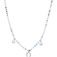 Luxenter Halsband 'Neusne' blå