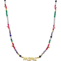 Luxenter Halsband 'Mamá' blandade färger