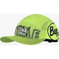 Buff - Trail running kläder - 5 Panel Go Cap UTMB 2026 Lime för Unisex - Storlek S/M - Grön