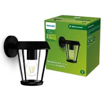 Philips Sunera 929004141601 Utomhusväggbelysning LED E27 Svart