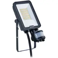 Philips Strålkastare Signify Ledinaire BVP167 2400lm 830-840-865 20W IP65 med sensor symmetrisk