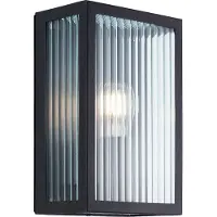 Brilliant Außenwandleuchte 40925/06 Utomhusväggbelysning LED E27 Svart