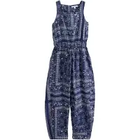 Next Jumpsuit marinblå / vit