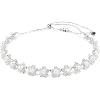 Swarovski Halsband vit / pärlvit