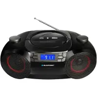 Blaupunkt BB30BT, 1,96 kg, Svart, Bärbar CD-spelare