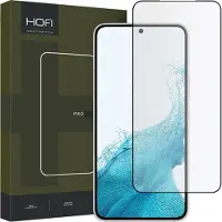 Hofi Samsung Galaxy S22 5G Premium Pro+ Härdat Glas Skärmskydd - 9H - Svart Kant