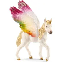 Schleich Bayala - Regnbågsenhörningsföl - H: 9 cm 70577 - - One Size - Leksaksdjur