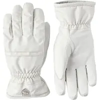 Hestra Primaloft Leather, Skidhandskar, Dam, Vit