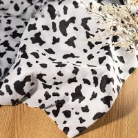 Walk Vogue 100x150 cm Leopard och tigerrandigt tyg Kort plysch djurtyg för DIY Doll Make Kläder Cosplay Handgjord docksömnad 100x150cm